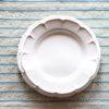 Kuche Busatti | Tischset Kokand Hellblau/Taupe