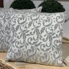 Bett Busatti | Avignone-Kissen Anthrazit/Creme